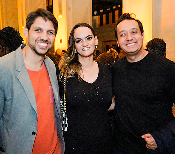 foto Calebe, Isabelle e Roque